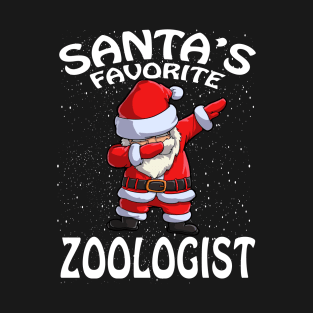 Santas Favorite Zoologist Christmas T-Shirt