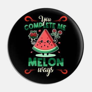 Watermelon Melon Summer Vacation Season Fruit Lover Pin