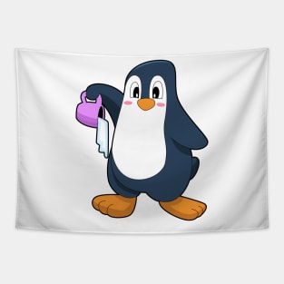 Penguin Iced coffee Tapestry