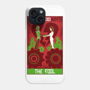 Robo Tarot: The Fool v3 Phone Case