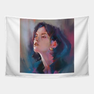 Color Protrait Tapestry