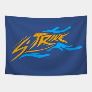 Strike Fish Tapestry