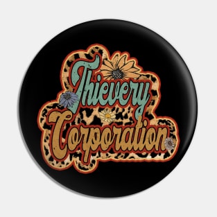 Personalized Flowers Corporation Proud Name Vintage Beautiful Thievery Pin