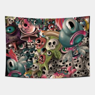 Monster World Tapestry