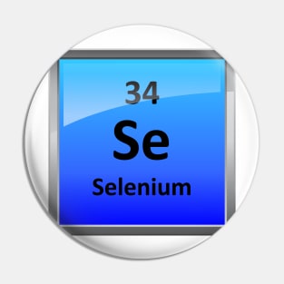 Selenium Element Symbol - Periodic Table Pin