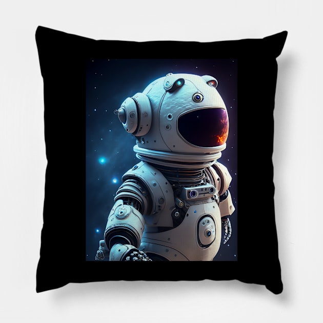 Robot AI Pillow by hsf