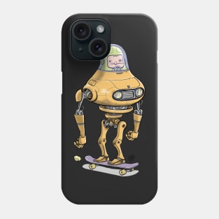 Robot Skate Phone Case