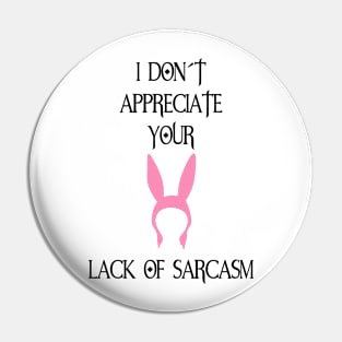 Sarcasm Pin