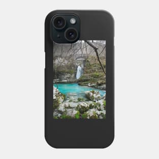 Waterfall on Kozjak River Phone Case