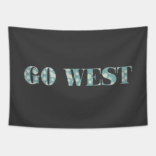 Go West, pattern Tapestry