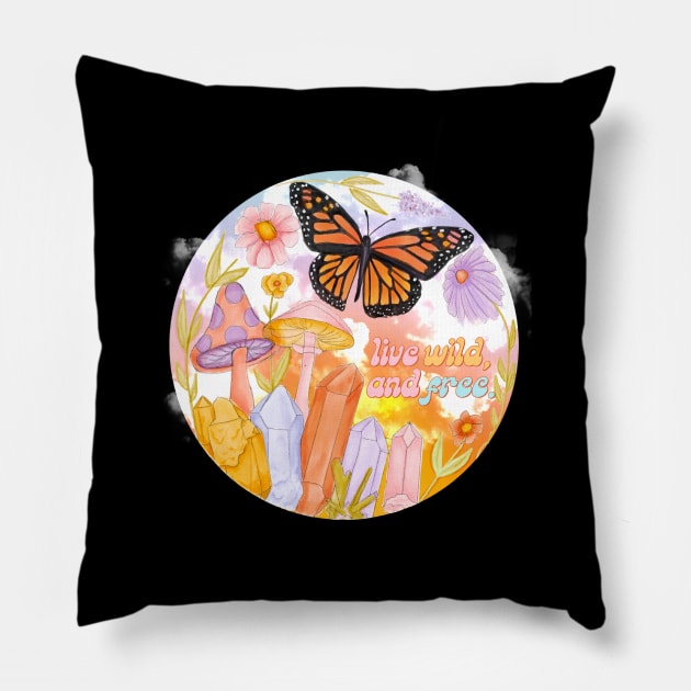 Wild n free Pillow by Deardarling