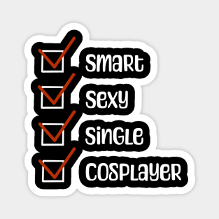 Cosplayer and available Magnet