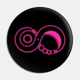 Solaris Moebius Pink (Logo klein) Pin