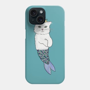 The Lonely Purrmaid Phone Case