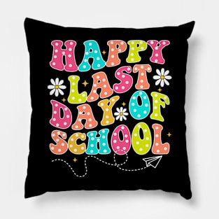 Happy Last Day Of School, End Of School, Class Dismissed, Schools Out Hello Summer Pillow