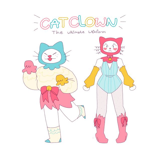 cat clown the ultimate life form by socialllama