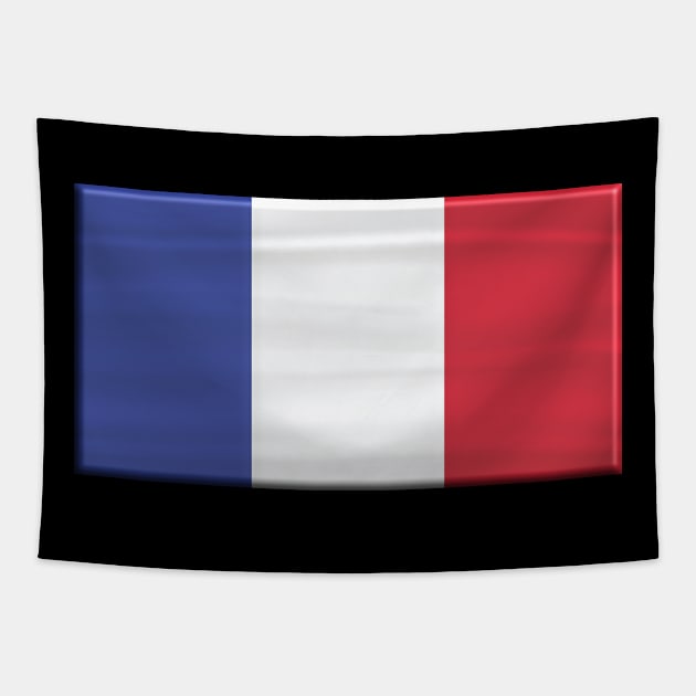 Flag from France Tapestry by JG0815Designs