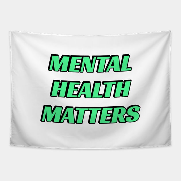 Mental Health Matters Tapestry by InspireMe