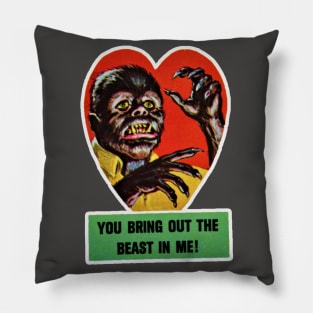 Valentines Beast Pillow