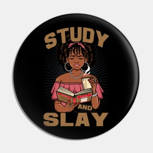 Study and Slay - Cybersecurity Analyst Cert Pin