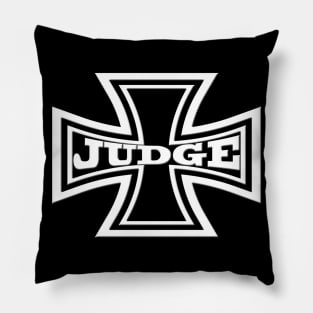 Iron Cross Judge Motorcycle Pillow