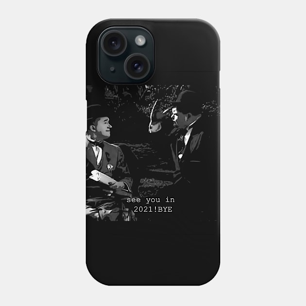 Laurel and Hardy Phone Case by ElArrogante