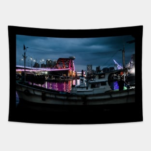 Nightlife Lights in the City Tapestry