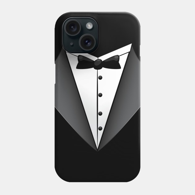 Tuxedo Tee Phone Case by nickemporium1