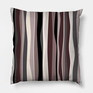 Wavy Stripes Design Pillow