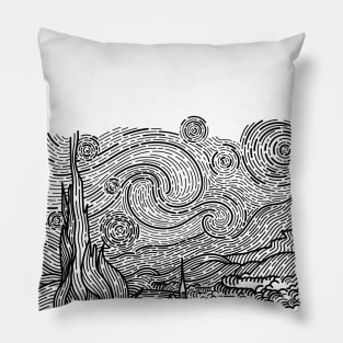 Starry Night Pillow