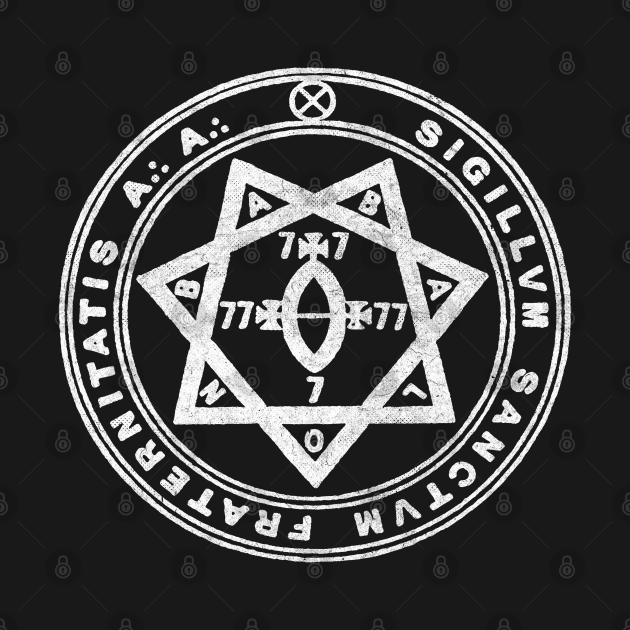 The Seal of AA Heptagram / Aleister Crowley \ Thelema - Thelema Crowley ...