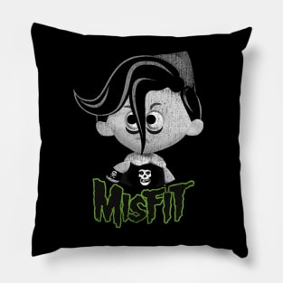 Such A Misfit (Gray) by HomeStudio Pillow