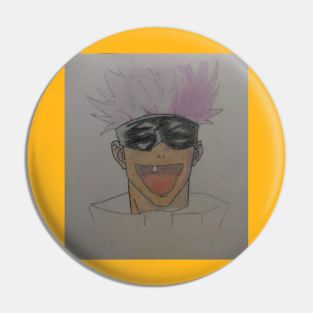 Funny Anime Character Pin