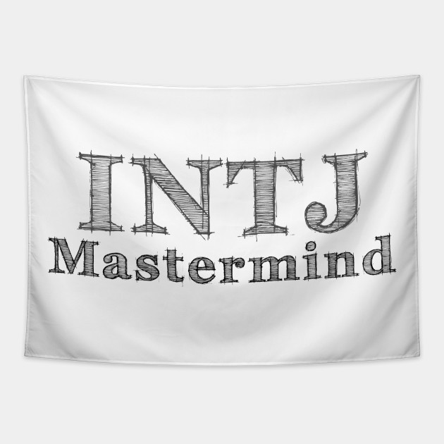 INTJ - Pencil Scratch - Personality Type, Myers Briggs, MBTI, Typology, Mastermind, Architect - Intj - Magnet