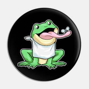 Frog with Tongue out Pin