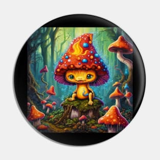 VIBRANT VISIONS (FIRE SPRITE) Pin