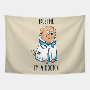 Doctor - Dogtor Tapestry