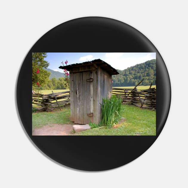 Outhouse Pin by dltphoto