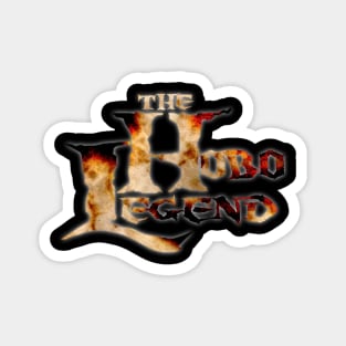 Hobo Legend Text Magnet