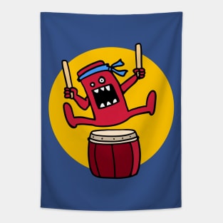 Taiko monster Tapestry