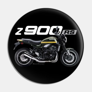 Kawasaki Z900RS 20 green/yellow, sl Pin