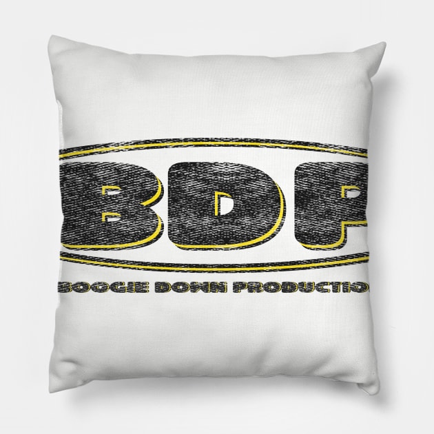 Boogie Down Productions Pillow by ilrokery