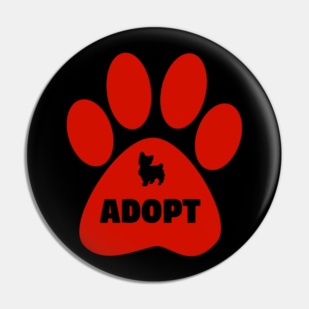 Adopt The Dogs Pin by holidaystore