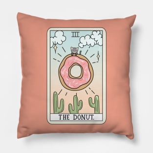 DONUT READING Pillow