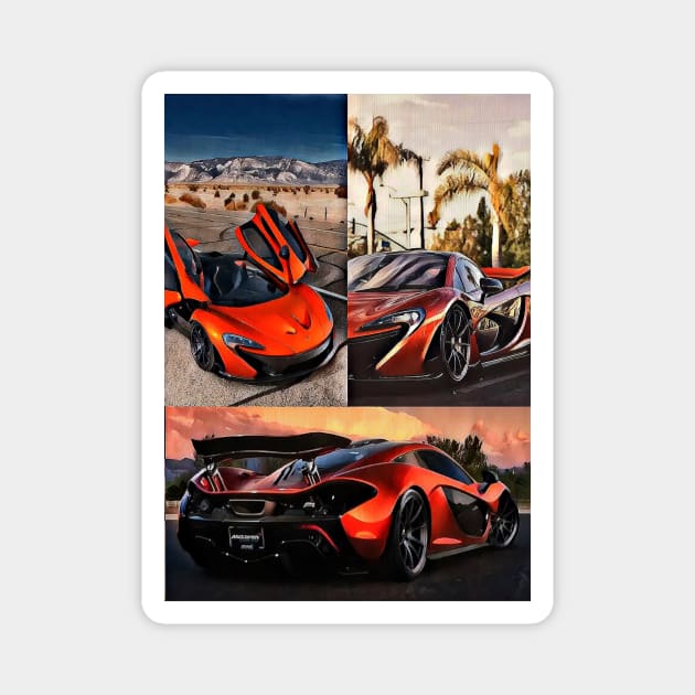 McLaren P1 Magnet by d1a2n3i4l5