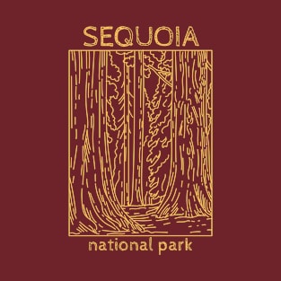 Sequoia California National Park T-Shirt