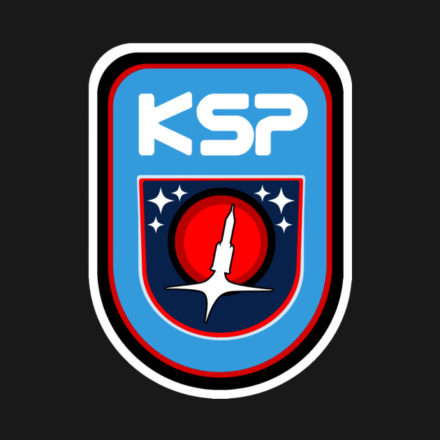 Disover KSP Retro Patch - Kerbal Space Program - T-Shirt