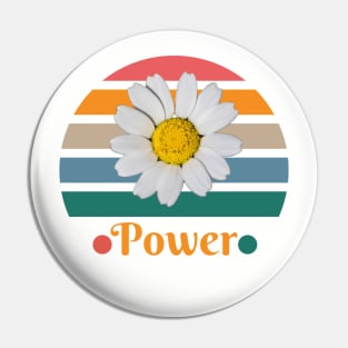 Flower Power Pin