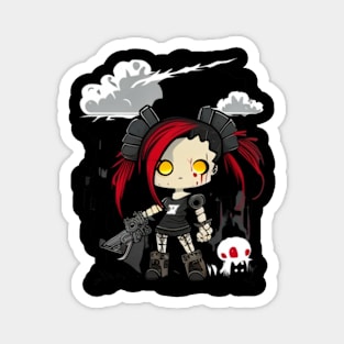 Gothic Girl Magnet