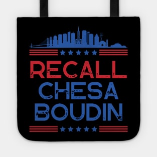 Recall Chesa Boudin San Francisco District Attorney Political Protest Tote